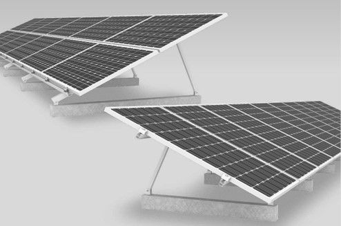 Ground Mounted Solar Fixing System 4kw | PV ground mounting