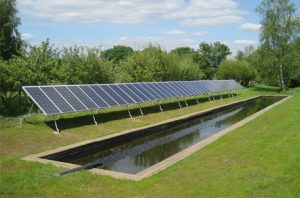 Ground mounted PV system